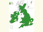  Distribution map Copyright Martin Evans 