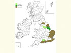  Distribution map Copyright Martin Evans 
