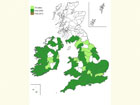  Distribution map Copyright Martin Evans 
