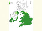  Distribution map Copyright Martin Evans 