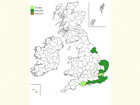  Distribution map Copyright Martin Evans 