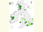  Distribution map Copyright Martin Evans 