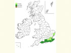  Distribution map Copyright Martin Evans 
