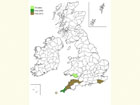  Distribution map Copyright Martin Evans 