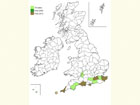  Distribution map Copyright Martin Evans 