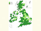  Distribution map Copyright Martin Evans 