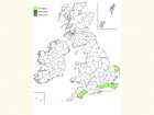  Distribution map Copyright Martin Evans 