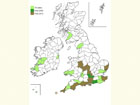  Distribution map Copyright Martin Evans 