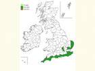  Distribution map Copyright Martin Evans 