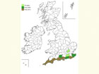  Distribution map Copyright Martin Evans 
