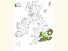  Distribution map Copyright Martin Evans 