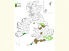  Distribution map Copyright Martin Evans 