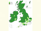  Distribution map Copyright Martin Evans 