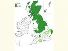  Distribution map Copyright Martin Evans 
