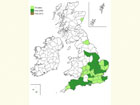  Distribution map Copyright Martin Evans 