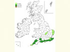  Distribution map Copyright Martin Evans 