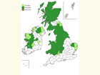  Distribution map Copyright Martin Evans 