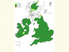  Distribution map Copyright Martin Evans 