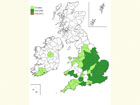  Distribution map Copyright Martin Evans 