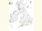  Distribution map Copyright Martin Evans 