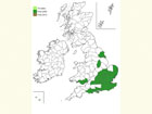 Distribution map Copyright Martin Evans 