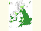  Distribution map Copyright Martin Evans 