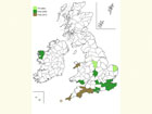 Distribution map Copyright Martin Evans 