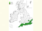  Distribution map Copyright Martin Evans 