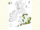  Distribution map Copyright Martin Evans 