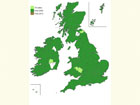  Distribution map Copyright Martin Evans 