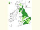  Distribution map Copyright Martin Evans 