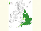  Distribution map Copyright Martin Evans 