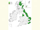  Distribution map Copyright Martin Evans 