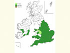  Distribution map Copyright Martin Evans 