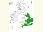  Distribution map Copyright Martin Evans 