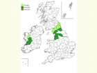  Distribution map Copyright Martin Evans 