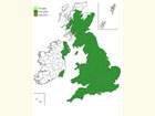  Distribution map Copyright Martin Evans 