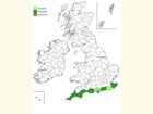  Distribution map Copyright Martin Evans 