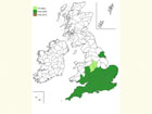 Distribution map Copyright Martin Evans 
