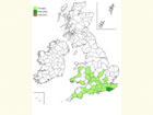  Distribution map Copyright Martin Evans 