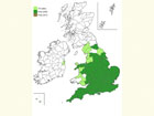  Distribution map Copyright Martin Evans 