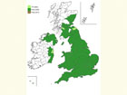  Distribution map Copyright Martin Evans 