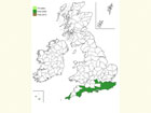  Distribution map Copyright Martin Evans 