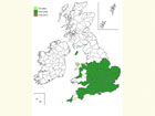 Distribution map Copyright Martin Evans 