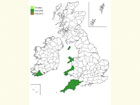  Distribution map Copyright Martin Evans 