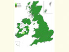  Distribution map Copyright Martin Evans 