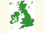  Distribution map Copyright Martin Evans 