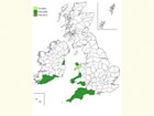  Distribution map Copyright Martin Evans 