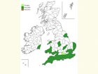  Distribution map Copyright Martin Evans 
