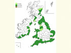  Distribution map Copyright Martin Evans 